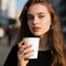 1000-pack of 8 oz disposable paper coffee cups, perfect for use at parties, home, or the office. Ideal for small beverages like coffee, tea, or juice.